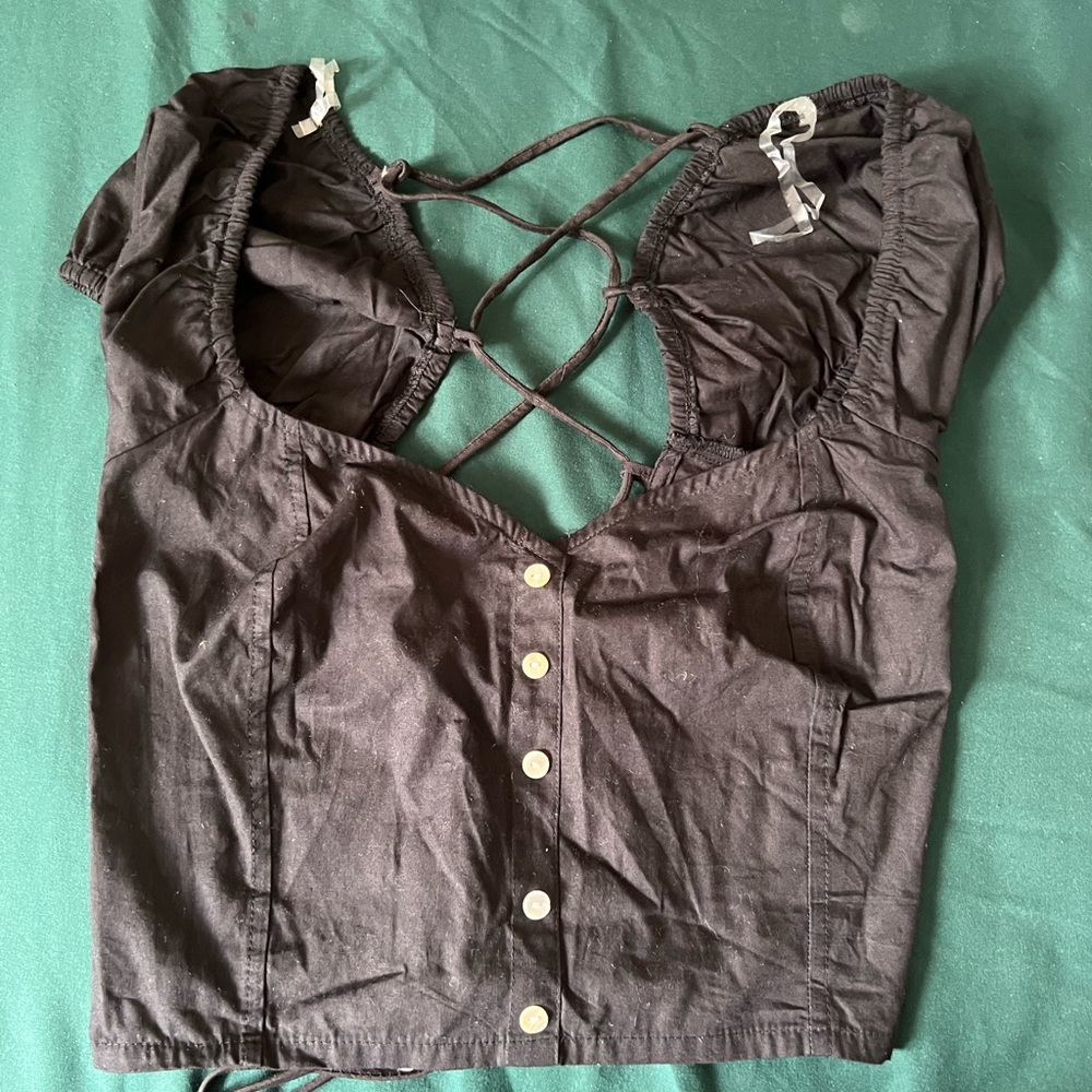 New backless top